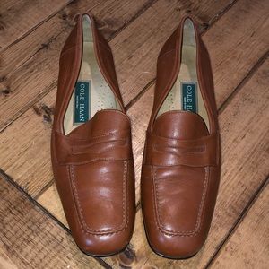 Cole Haan Vintage Brown Leather Penny Loafer 8.5